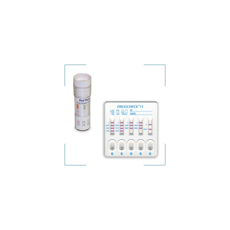 Test urinaire multi-drogues (12 en 1) NacroCheck® Évolutif® - NarcoCheck